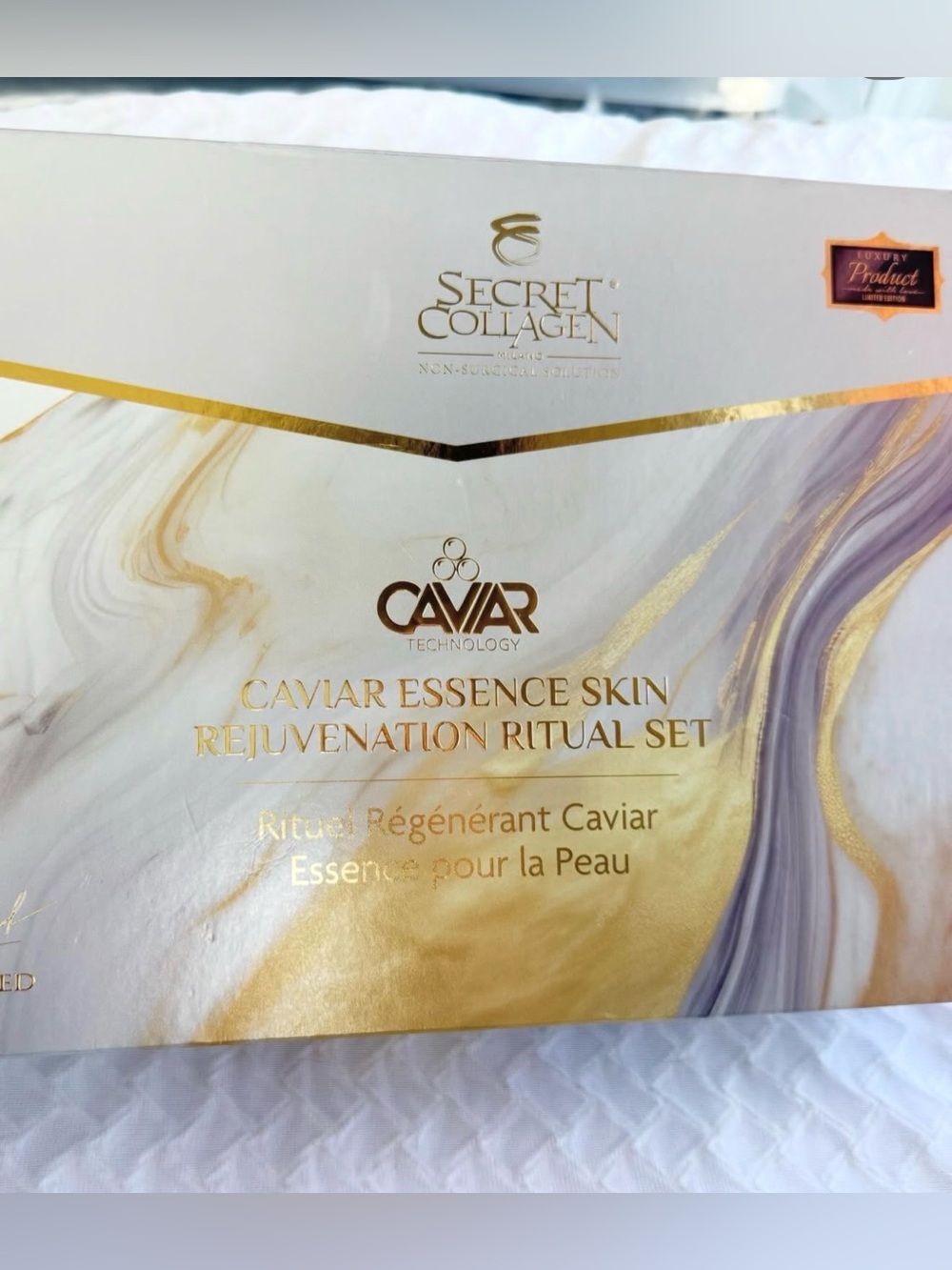 NEW Caviar Essence Skin Rejuvenation Ritual Set